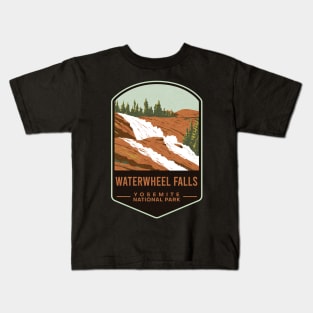 Waterwheel Falls Yosemite National Park Kids T-Shirt